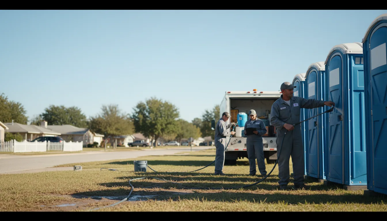Long-Term Portable Toilet Rental in Rome, IN near me
